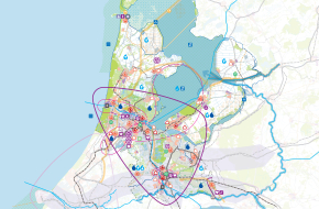 Gebiedsagenda's - gebiedsagendakaart Noordwest-Nederland/Utrecht