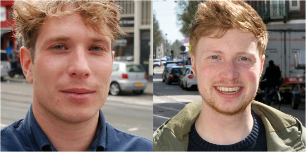 Foto's van onze twee afgestudeerde Musties : Bram (l) en Hein (r)