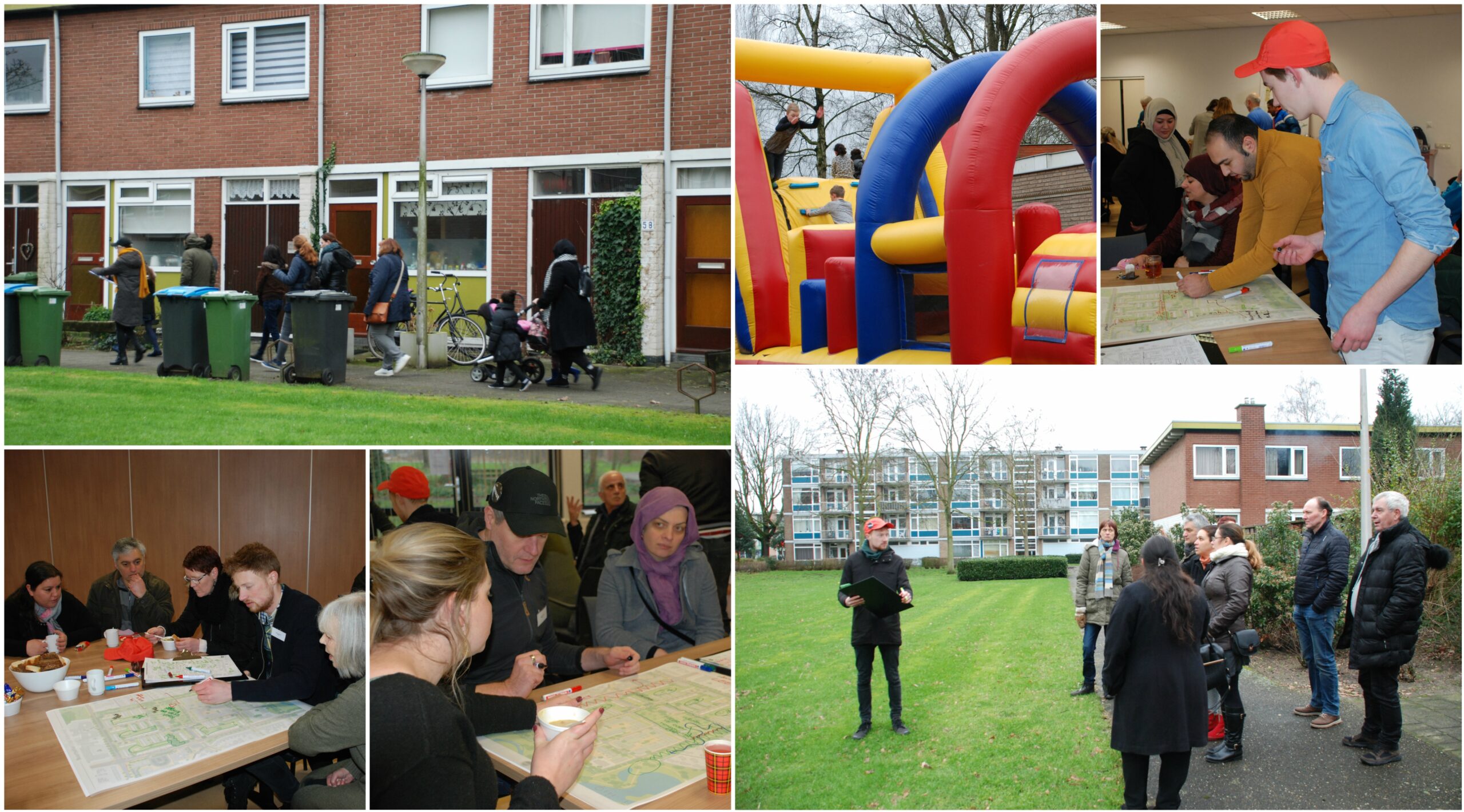 ©MUST stedebouw: Fotocollage van de buurtsafari in Oost Boswinkel