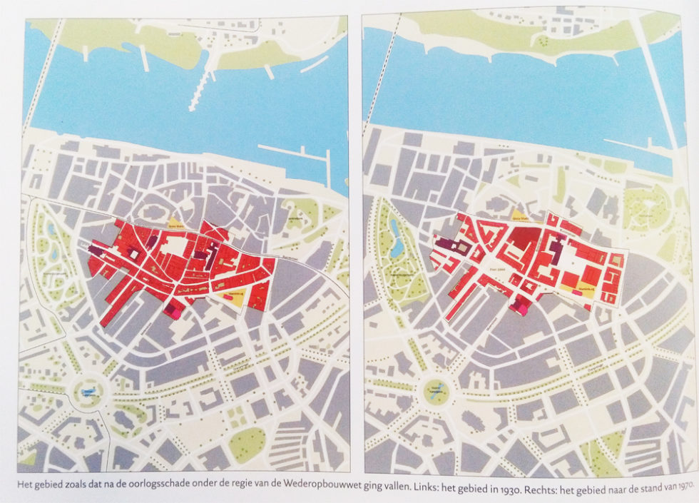Een foto van onze kaarten van Nijmegen voor de nieuwe historische atlas van Nijmegen