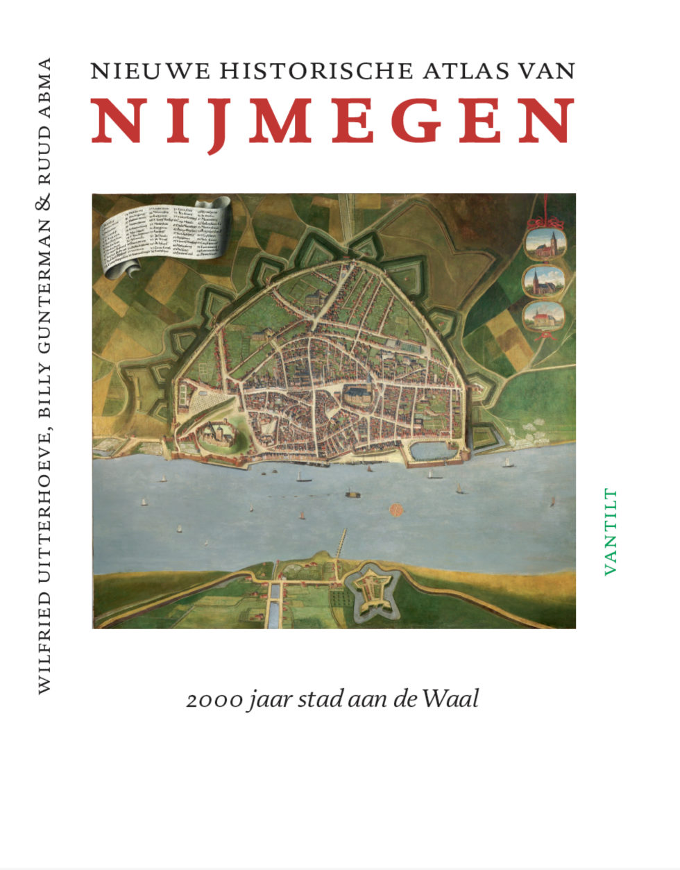 Omslag van de Nieuwe Historische Atlas van Nijmegen