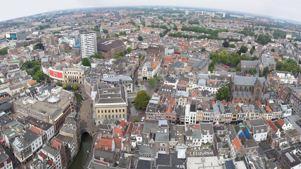 Foto van Utrecht e.o. in het kader van het MIRT onderzoek Metropoolregio Utrecht