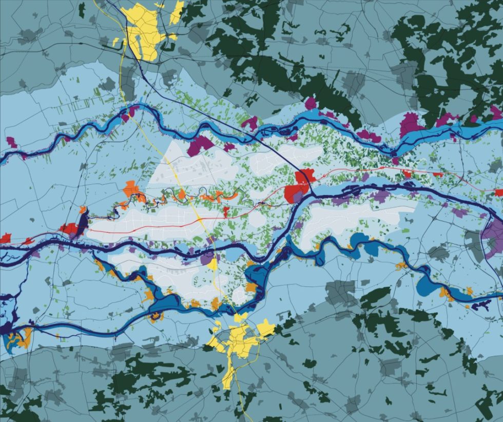 Kwaliteitskaart rivierenlandschap, provincie Gelderland