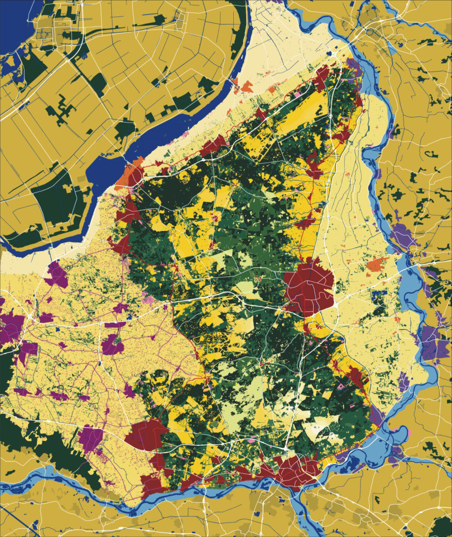 Kwaliteitskaart Achterhoek, provincie Gelderland