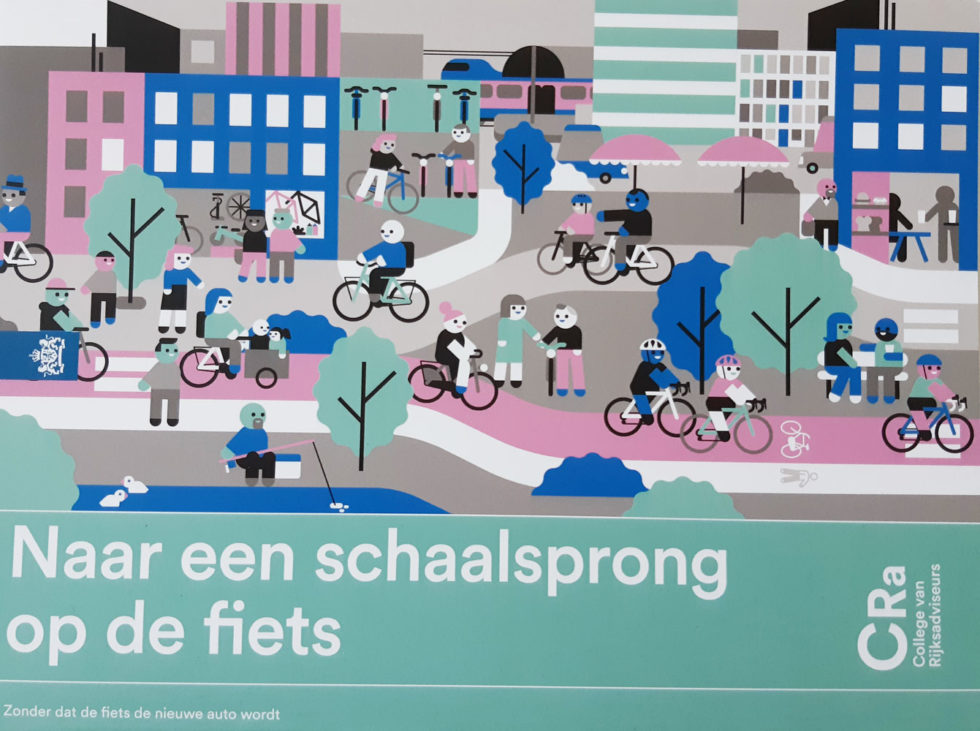 Kaft het boek boek Naar een schaalsprong op de fiets 