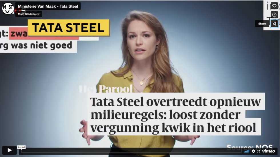Filmpje Tata Steel