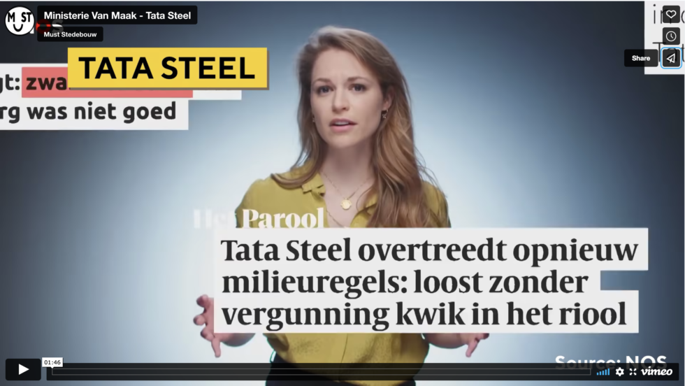 https://vimeo.com/763313172 Filmpje Tata Steel