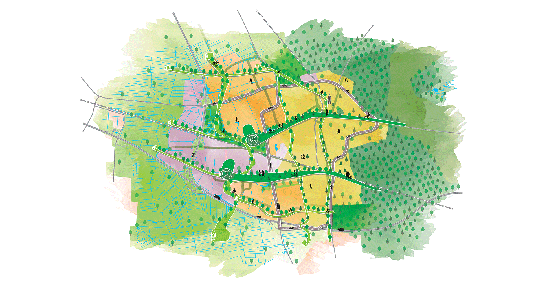 Lees meer over het artikel Ontwikkelkader Eén Ede — Groene en sociale stad